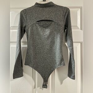 NWT express body contour turtleneck cutout bodysuit